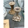 Image 9 : Lot: Clown Figurines, Westclox Clock, Makeup, Native Motifs