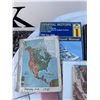 Image 6 : Vintage Books, Maps, and Travel Grooming Kit