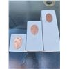 Image 1 : Craftlite Trio Ceramic Candle Holders with Copper Inlays