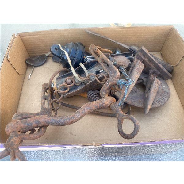 Metal Tools and Implements Lot
