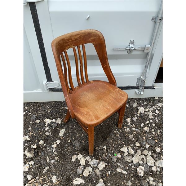 Office Specialty Mfg. Co. Wooden Chair, Newmarket Canada