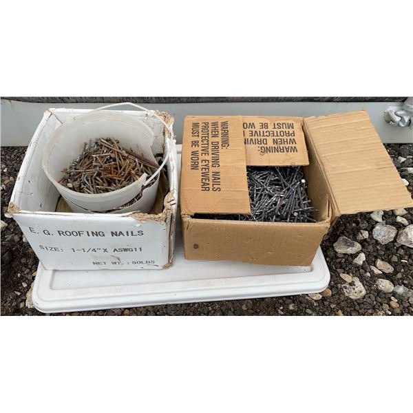 Roofing Nails and Metal Frames