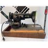 Image 2 : Necchi Electric Sewing Machine Model 61422 with Wood Base