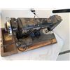 Image 6 : Necchi Electric Sewing Machine Model 61422 with Wood Base