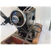 Image 7 : Necchi Electric Sewing Machine Model 61422 with Wood Base