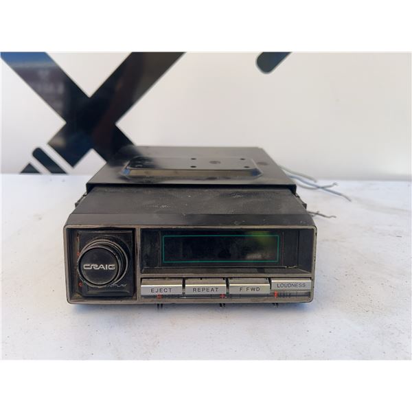 Craig PowerPlay 8-Track Car Stereo Player