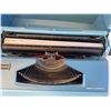 Image 3 : Smith-Corona Blue Courier Manual Typewriter with Case