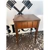 Image 11 : Woodward Sewing Machine with Table and Kenmore Accessories, 30" Tall