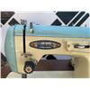 Image 3 : Woodward Sewing Machine with Table and Kenmore Accessories, 30" Tall