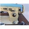 Image 4 : Woodward Sewing Machine with Table and Kenmore Accessories, 30" Tall