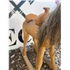 Image 9 : Handmade Wooden Rocking Horse with Mane and Tail