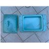 Image 4 : Plastic Kitchenware and Metal Storage Tin Lot