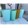 Image 8 : Plastic Kitchenware and Metal Storage Tin Lot