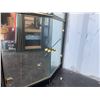 Image 7 : Black Glass Display Cabinet Trio, 71” Tall, Mirrored Accents