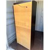 Image 8 : Black Glass Display Cabinet Trio, 71” Tall, Mirrored Accents