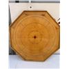 Image 1 : Bentley’s Octagonal Wood Crokinole Board Canada
