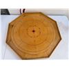 Image 4 : Bentley’s Octagonal Wood Crokinole Board Canada