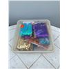 Image 6 : 2 Pairs Hiking Boots, Dog Apparel, Toy Boats, Assorted Ribbon