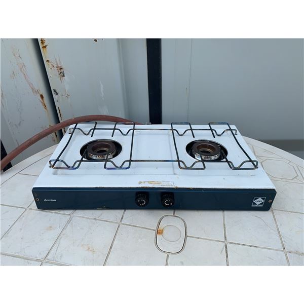 Campingaz Domino Pilote Two-Burner Portable Gas Stove