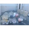 Image 1 : Glass Cups and Candle Holders Lot