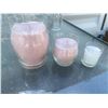 Image 6 : Glass Cups and Candle Holders Lot