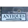 Image 2 : Wooden Antiques Signs with Arrow and Crackle Finish