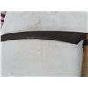 Image 2 : Scythe with 5ft Wooden Handle and Metal Blade
