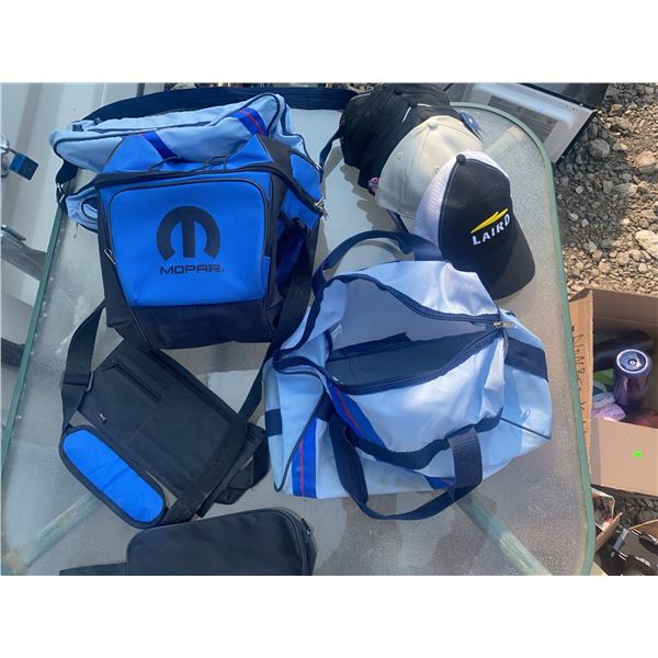 Promotional Bags, Caps, and Pouches Assortment