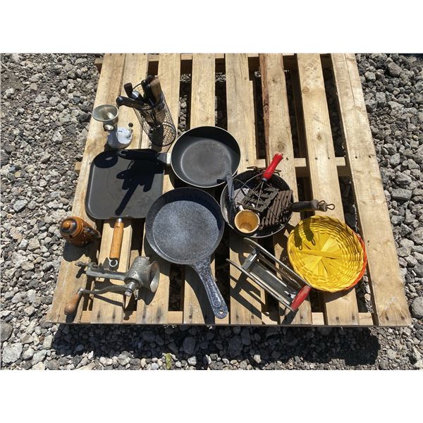 Vintage Kitchen Tools and Cookware Lot