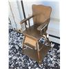 Image 2 : Wooden Convertible High Chair with Tray and Footrest