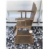 Image 3 : Wooden Convertible High Chair with Tray and Footrest