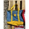 Image 2 : Budweiser Soft Cooler, Blue & Yellow Tote, and LED Cup Party Lights
