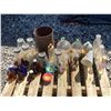 Image 1 : Bottles, Mason Jars, Metal Pail, Miniatures, and Decor Lot