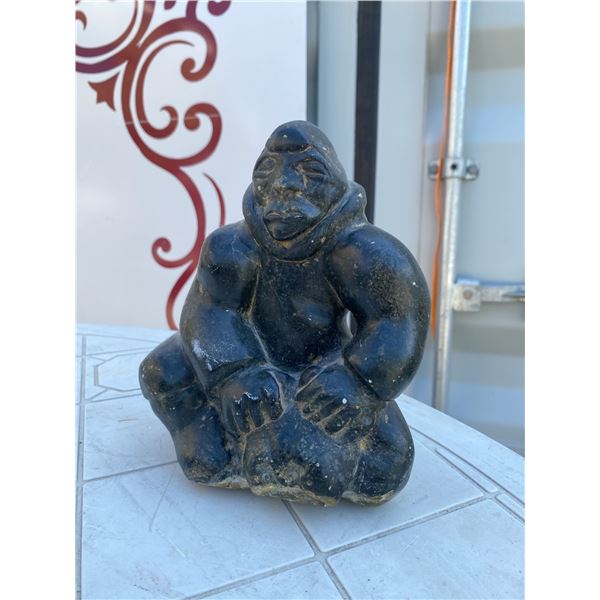 Inuit Style Carved Stone Figurine