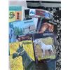 Image 4 : Horse Magazines, Music Dictation Books, and Reference Materials