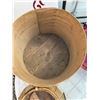 Image 4 : Basket and Tub Lot, Wood, Wicker, and Plastic
