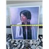 Image 5 : Framed Portrait Print by S. Cosman of Woman with Beaded Accessories