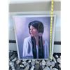 Image 6 : Framed Portrait Print by S. Cosman of Woman with Beaded Accessories