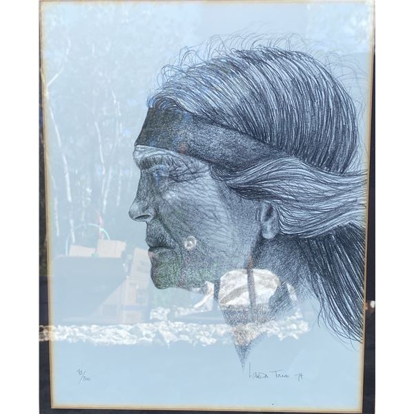 Linda Tane 1974 Signed Limited Edition Print, Framed