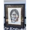 Image 2 : Lynda Fane 1974 Limited Edition Portrait Print, Framed