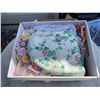Image 1 : Box Lot of Vintage Linens, Doilies, and Textile Decor