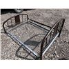 Image 2 : Metal Bed Frame With Springs, 70" x 52" x 38"