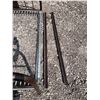 Image 4 : Metal Bed Frame With Springs, 70" x 52" x 38"