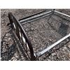 Image 8 : Metal Bed Frame With Springs, 70" x 52" x 38"