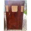 Image 4 : Wood Wardrobe Cabinet with Cork Board Panels, 71" x 39" x 26"