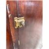 Image 5 : Wood Wardrobe Cabinet with Cork Board Panels, 71" x 39" x 26"