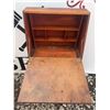 Image 2 : Wooden Drop-Front Secretary Cabinet, 50”H x 24.5”L x 11”W