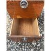 Image 3 : Wood Desk with Three Drawers, 48” x 24” x 30.5”