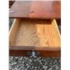 Image 5 : Wood Desk with Three Drawers, 48” x 24” x 30.5”