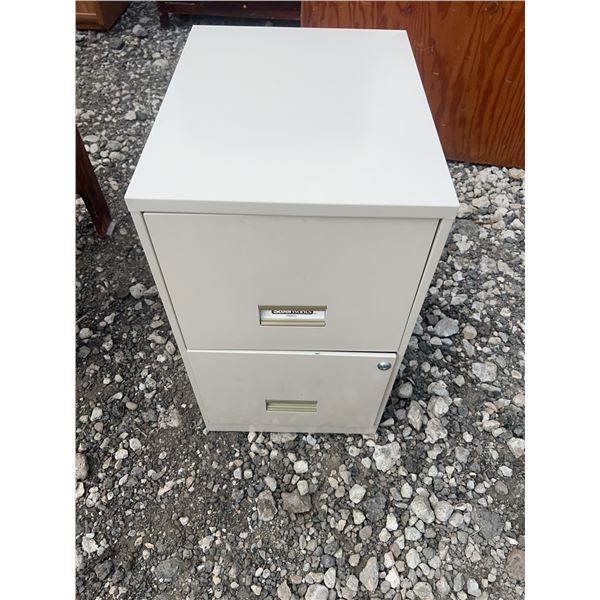 SteelWorks Two-Drawer Metal Filing Cabinet